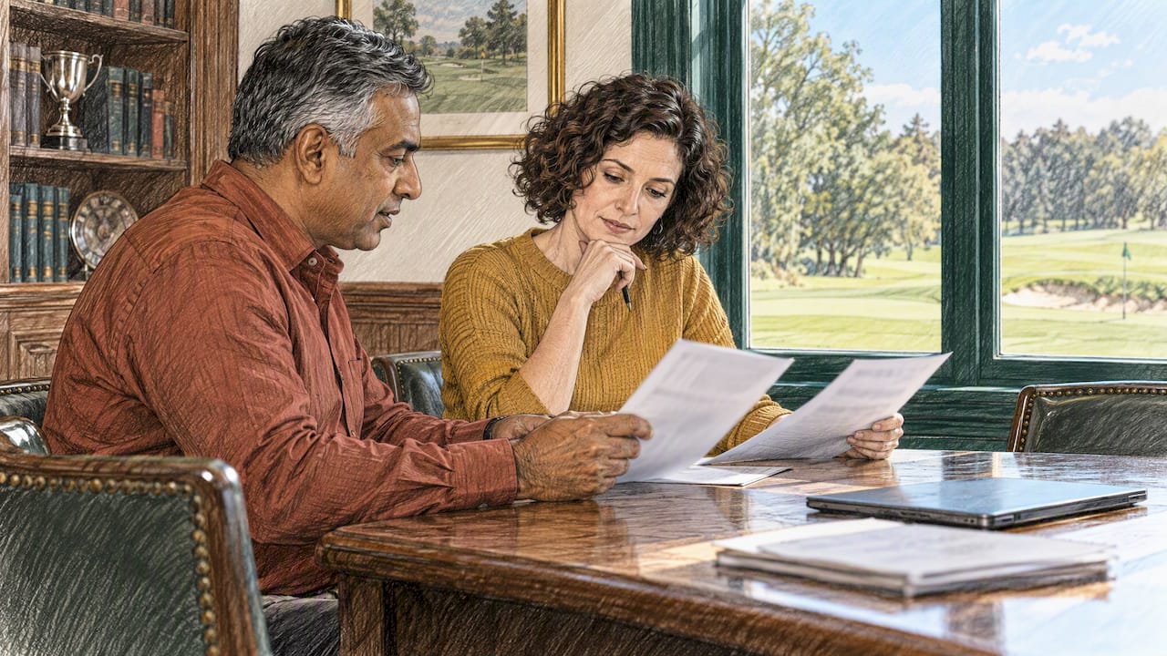 Club officials compare golf software quotes